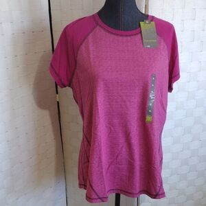 tek gear Women's Magenta Short-Sleeve Performance Tee